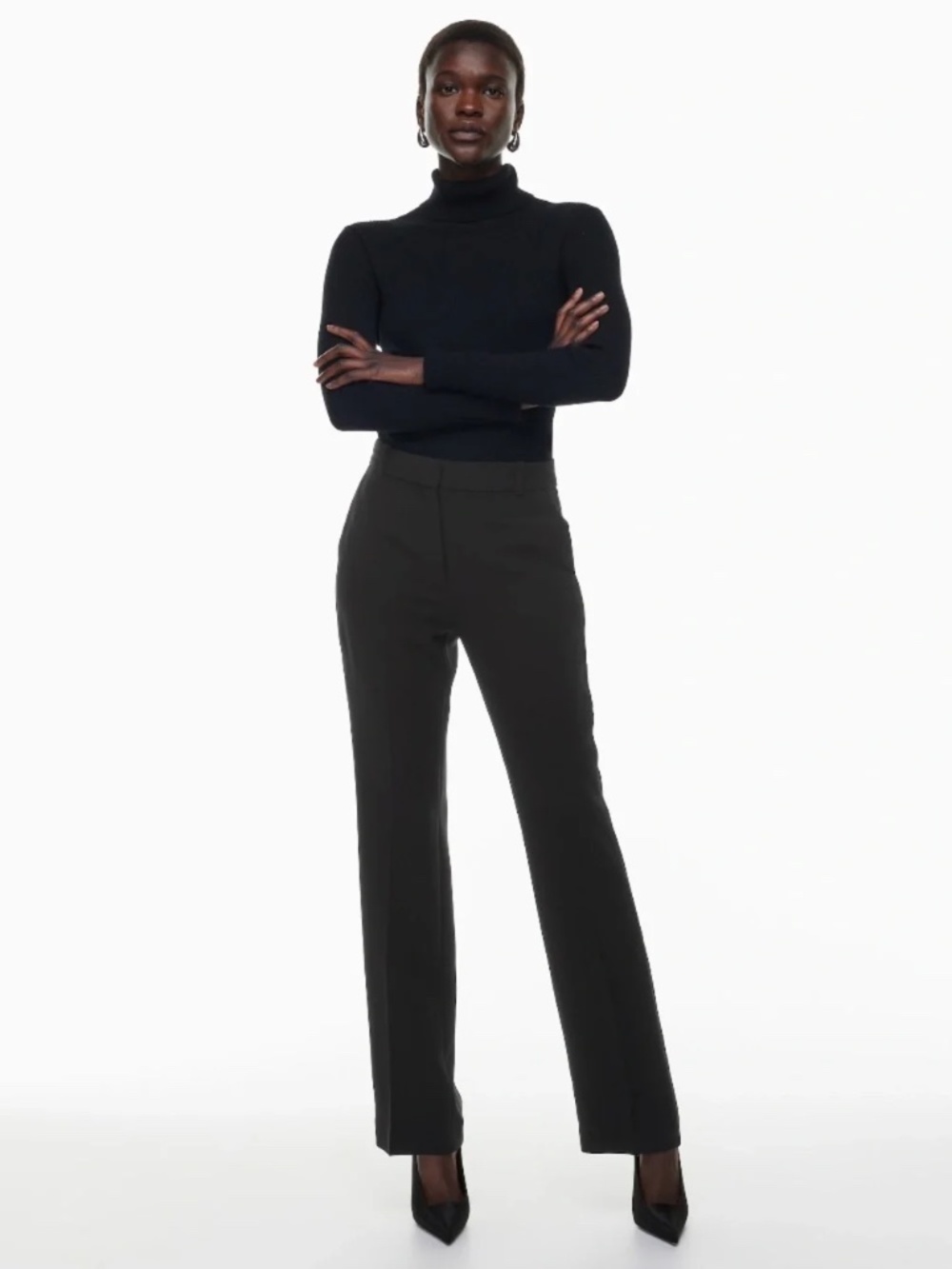 Babaton Publish Pant High Rise Bootcut Leg in Black size 6 - Picture 4 of 14